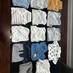 Onesies And Footies - 3 To 6 Months 