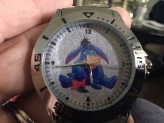 Pooh & Eeyore silver watches...Each $25....
