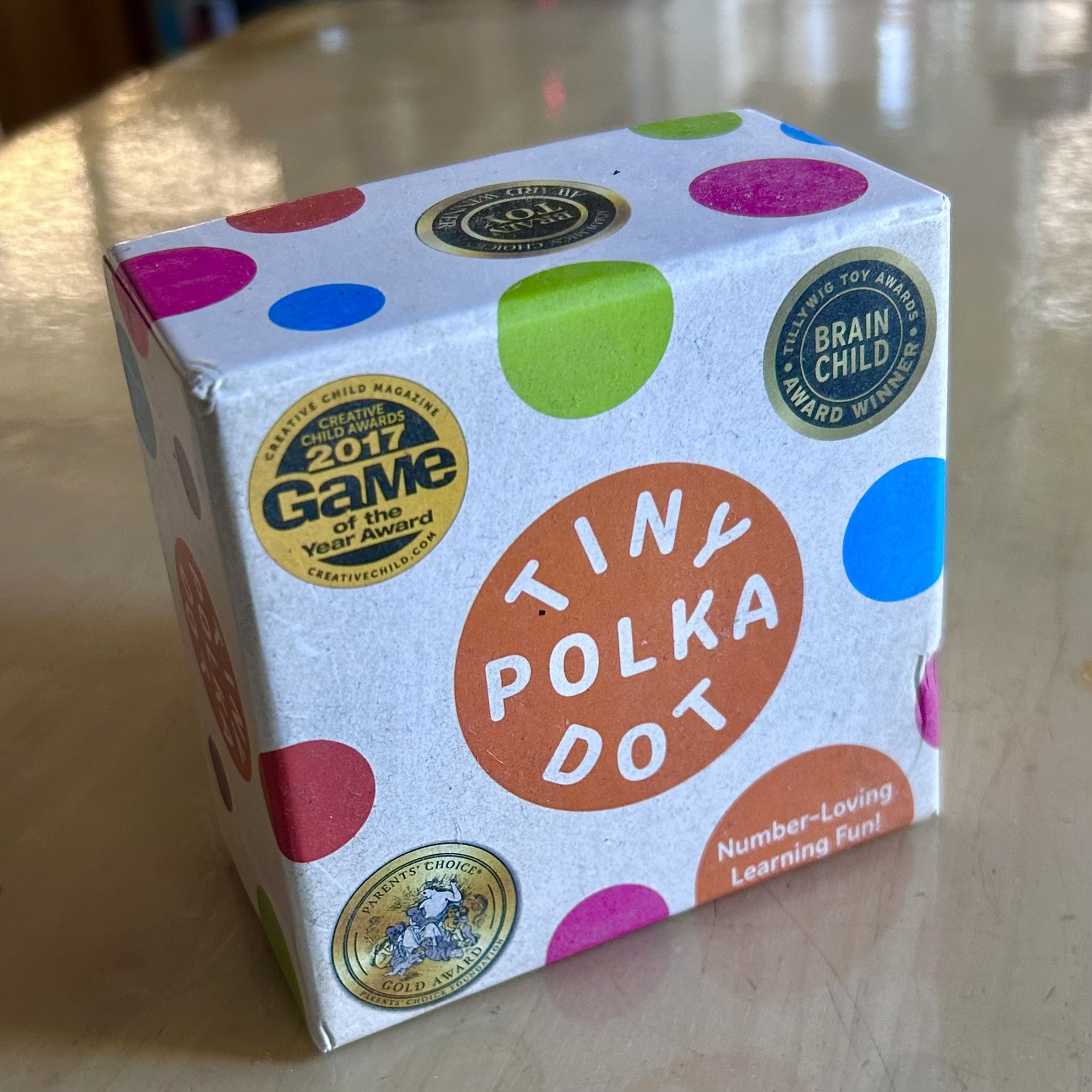 Math for Love Tiny Polka Dot Card Game