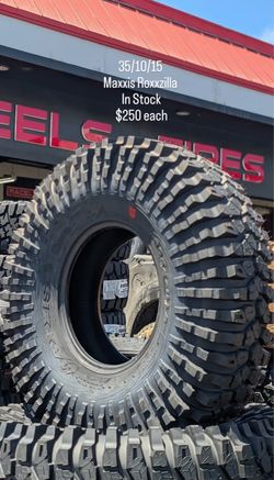 Maxxis tires available 35x10R15 !!