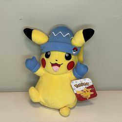 Pokémon Holiday Pikachu Plushie 