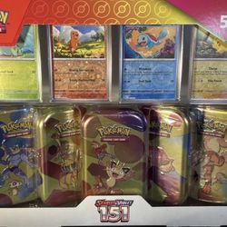 Pokémon Scarlet & Violet 151 Costco Mini Tin Bundle  