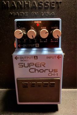 Boss CH-1 Super Chorus Guitar Pedal