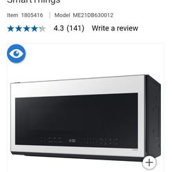 Samsung Over-the-range Microwave