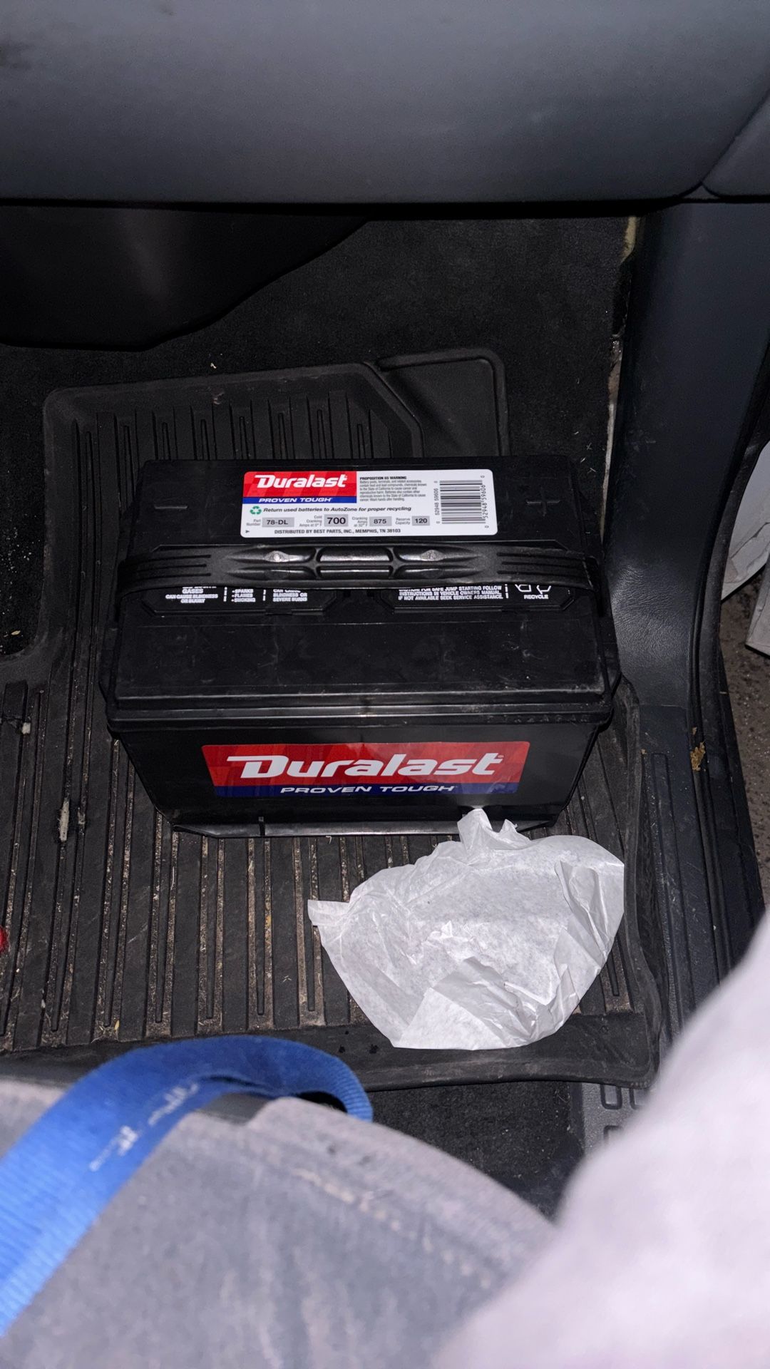 Duralast Battery Side Post