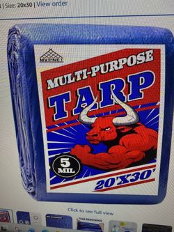 20x30 tarp
