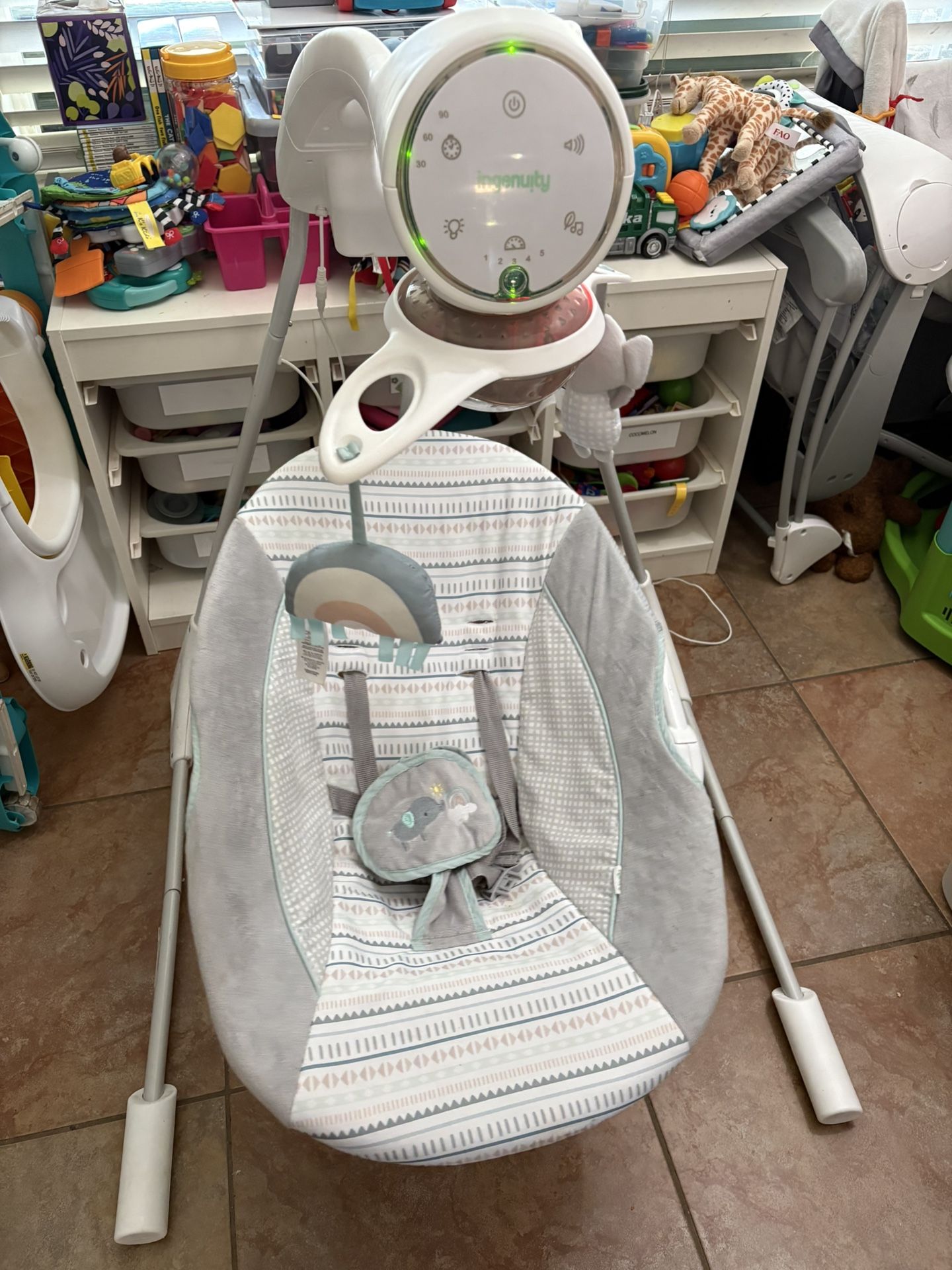 Ingenuity InLighten Perfect Baby Swing