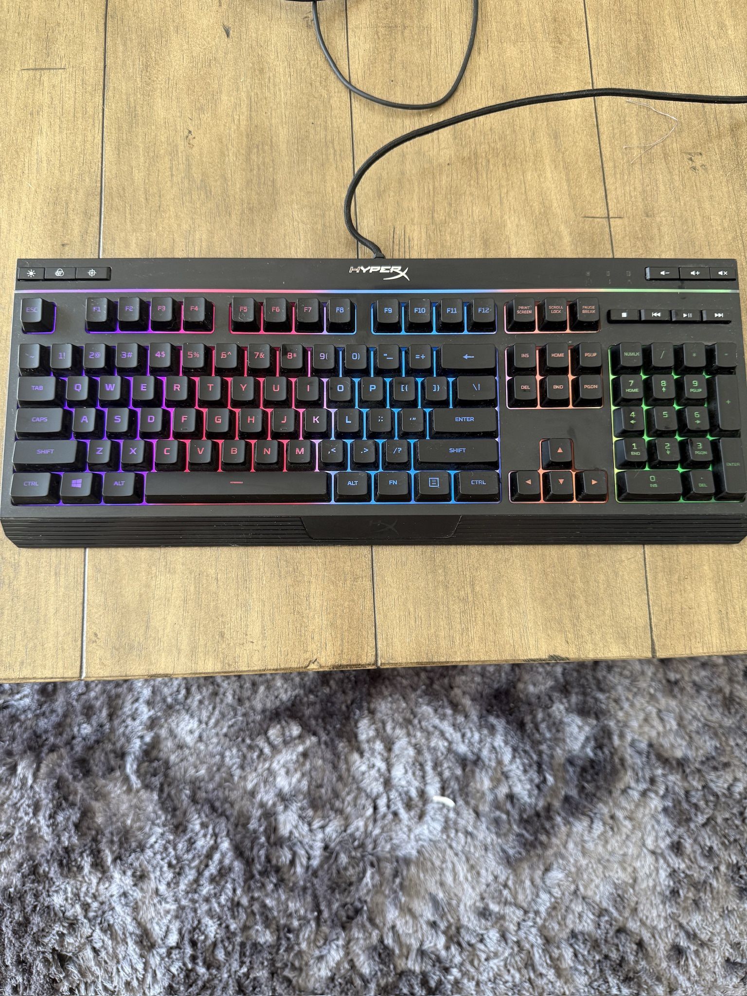 Led Keyboard and mouse