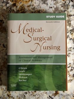 Study Guide for Medical Surgical Nursing 7th edition by Lewis