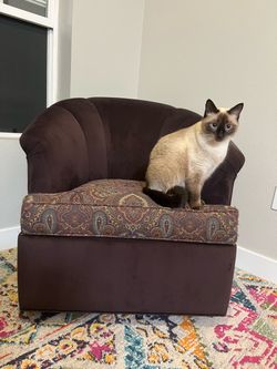 Dark Purple Chair