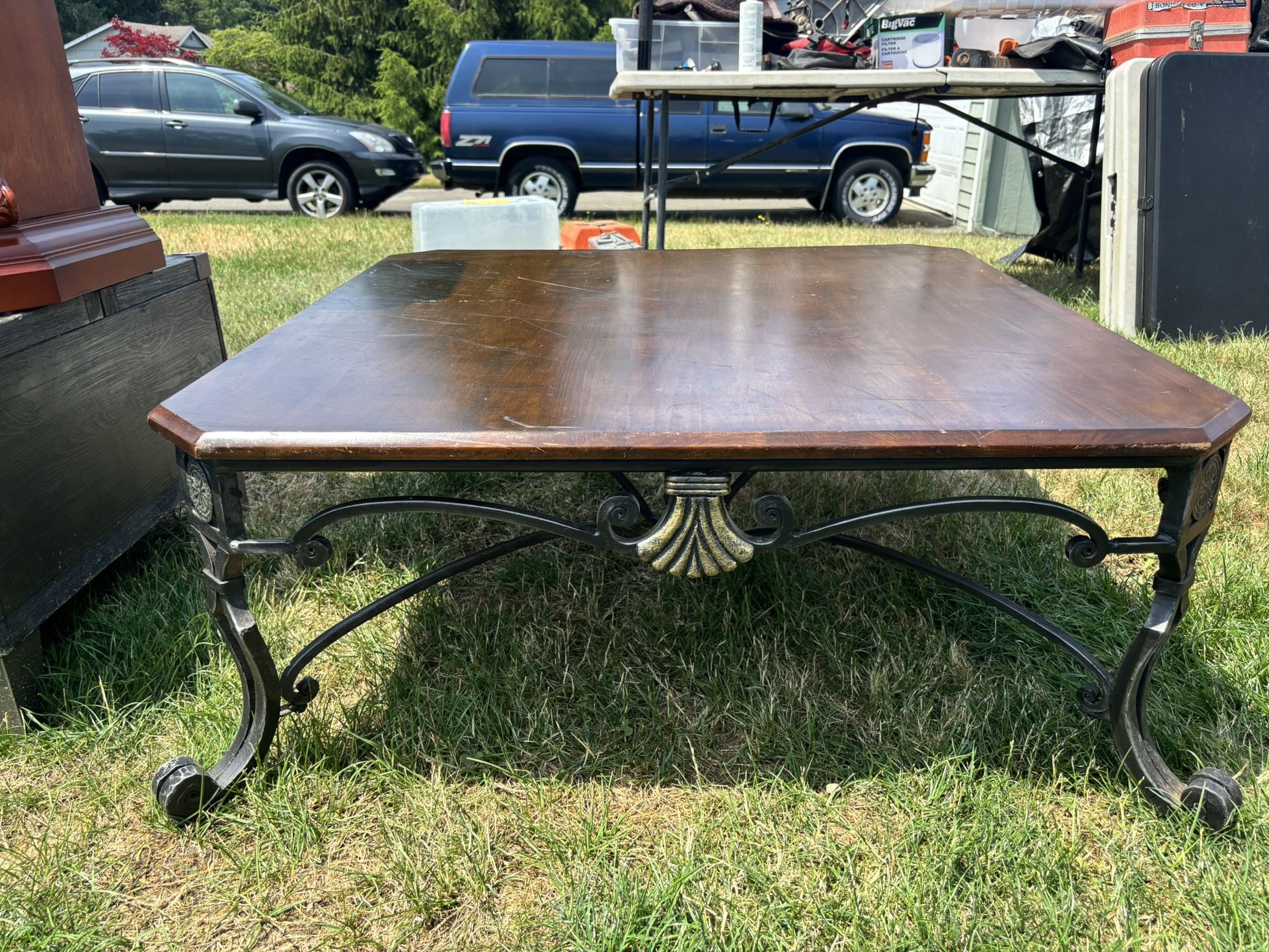 Wrought Iron Table
