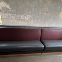 Leather Benches (restaurant grade quality)