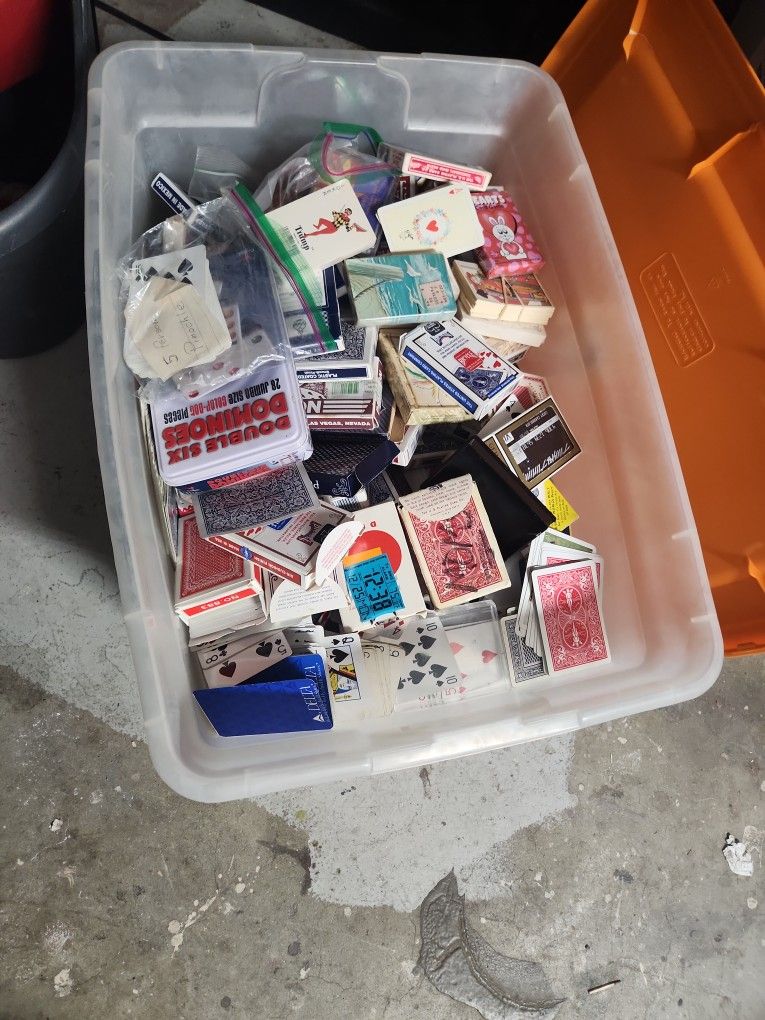Bulk Of Deck Of Cards
