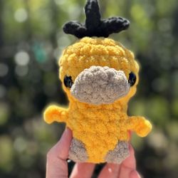Pokémon Psyduck Handmade 🧶 Crochet 🧶 Plushie 