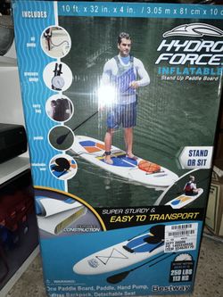 Inflatable stand up paddle board-NIB