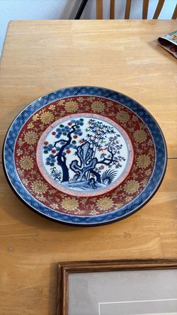 Antique Japanese plate