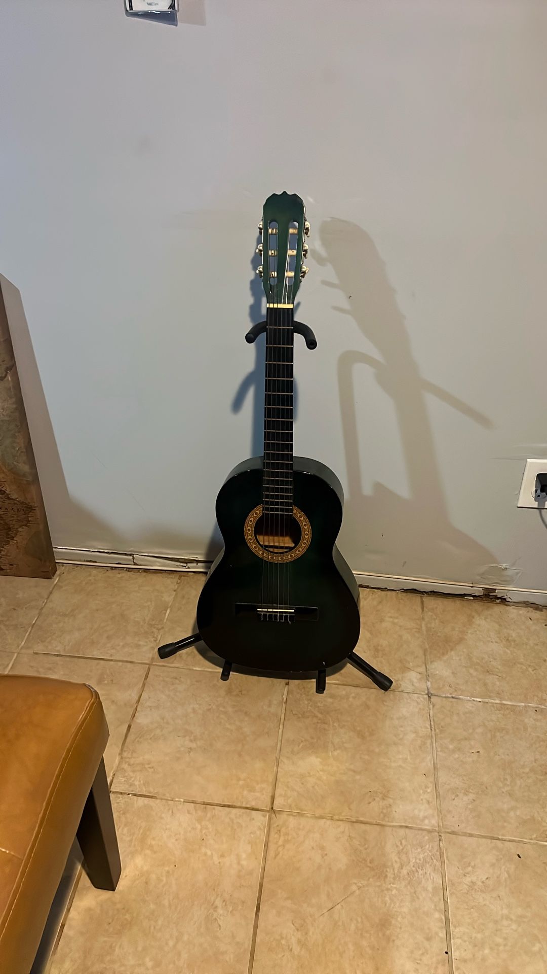 Mini Acoustic Guitar with guitar stand