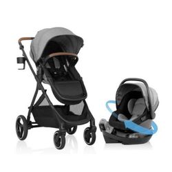 NEW! Evenflo Shyft Intuiti Travel System with turning infant Car Seat
