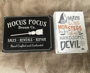 Halloween Signs