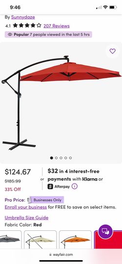 Umbrella with stand