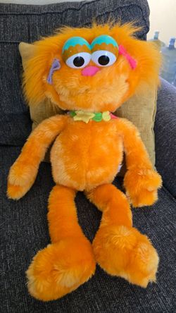 vintage Sesame Street Zoe plush 2003