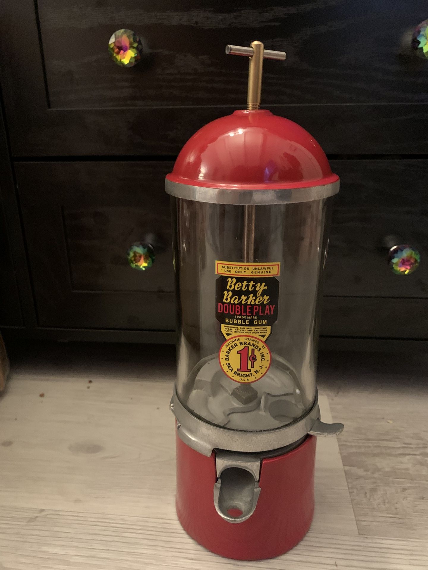 1930’s Grandbois Gumball Machine