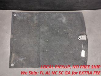 Rear Trunk Floor Carpet Covering Panel 2018 Audi A6 4G5863463F44H 2016 2017 (A6625)