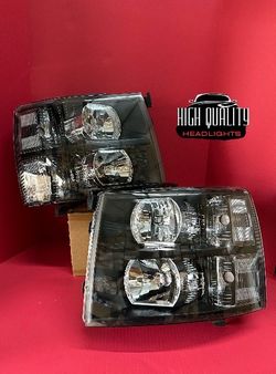 Chevy Silverado 2007. 2013 headlights.
