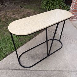 Capiz Console Table 42"L x15"Wx 30"H Price is firm, cash only