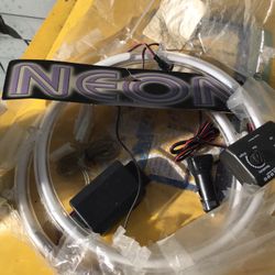 New Set Of Neon Plugging Car Lighter Lights Only 25