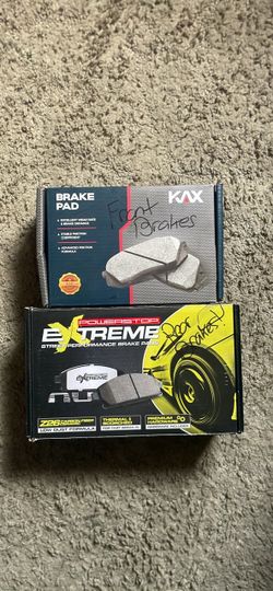 Tesla front and rear brakes