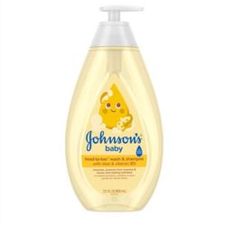 Johnson's Head-To-Toe Gentle Baby Body Wash & Shampoo, Tear-Free 27.1 fl oz