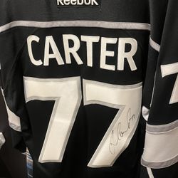 Jeff Carter Jersey Signed