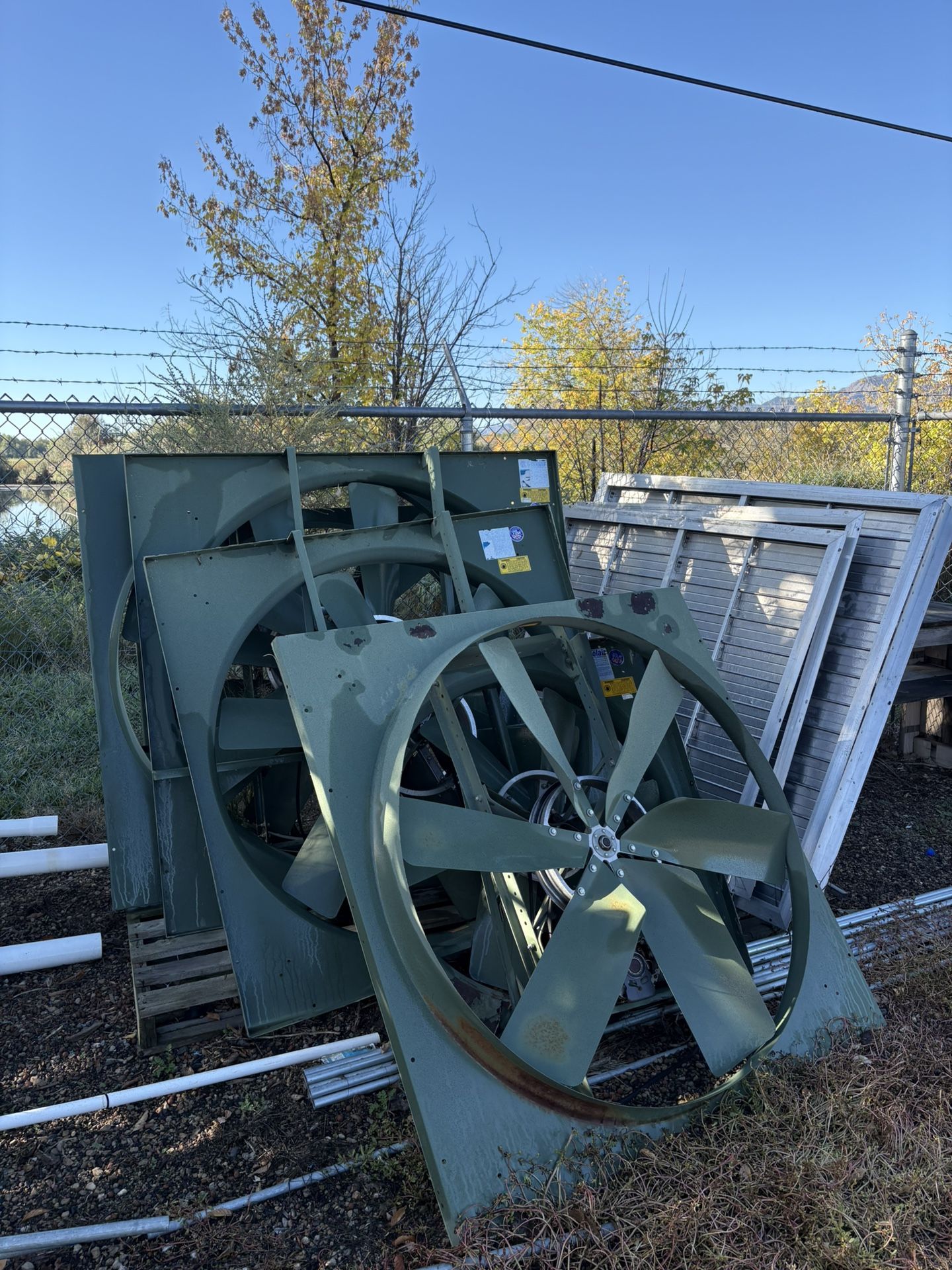 Greenhouse Fans, Shutters And Motors