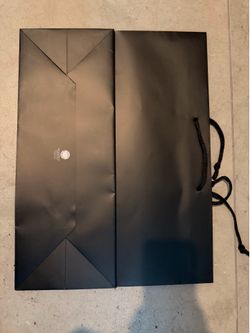Heavy Duty Paper Bags (Black)