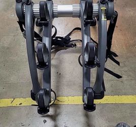 Saris Bones 3 Bike Rack Trunk Mount Bicycle Carrier Holds 3 Bikes - Gray