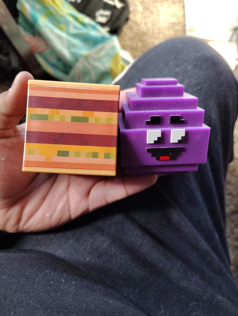 Grimace Egg And Burger