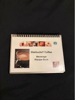Starbucks drink recipe book