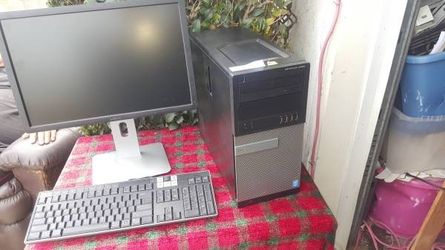 Dell desktop-i5(4790 cpu)8gigs,999gbhd,wifi, -(Windows 10-office 2013)