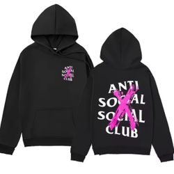 Anti social social club hoodie all sizes