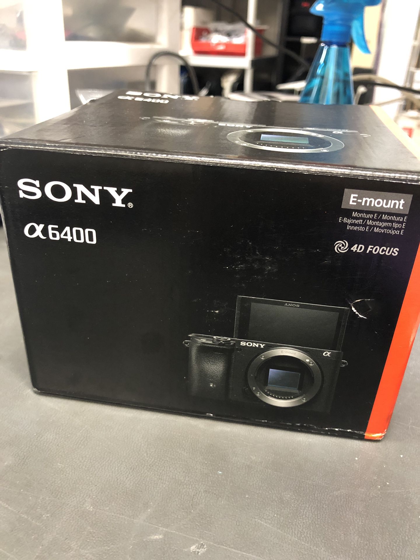 Brand New Open Box Sony A6400 4K Camera