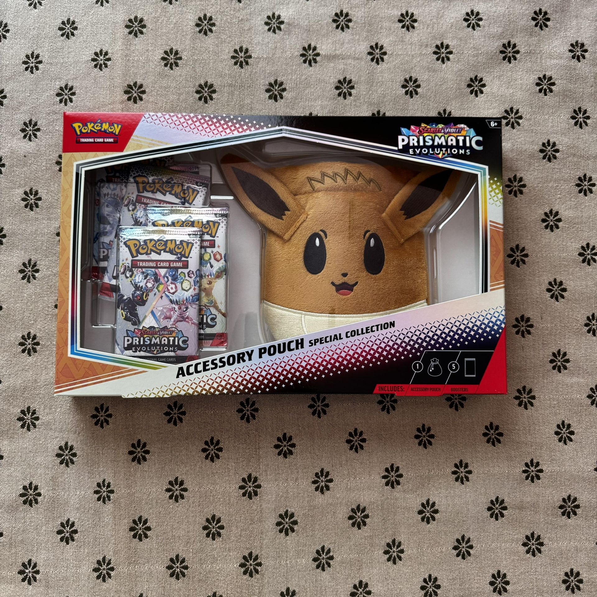 Pokémon TCG: Scarlet & Violet-Prismatic Evolutions Accessory Pouch Special Collection