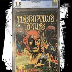 Terrifying Tales 13 Cgc 1.8