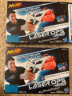 Nerf Laser Tag Gun Kids Toys Set Of 2 New!!