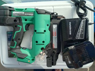Metabo HPT 18 Gauge Brushless Cordless Brad Nailer Kit, NT1850DFT