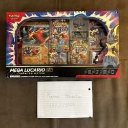 Pokemon Lucario EX Box