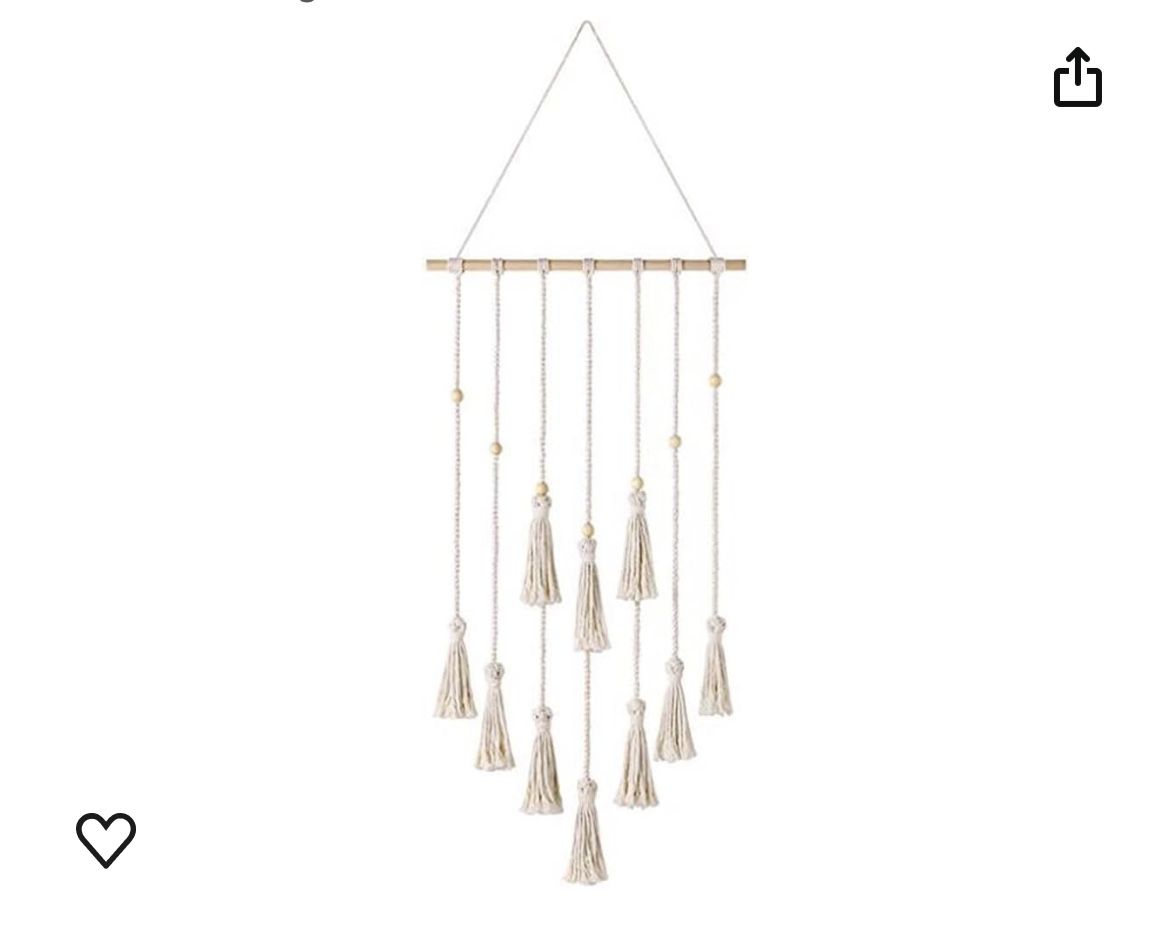 Handmade Wall Hanging Tassel Decor