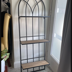 Lofty look hanging rack