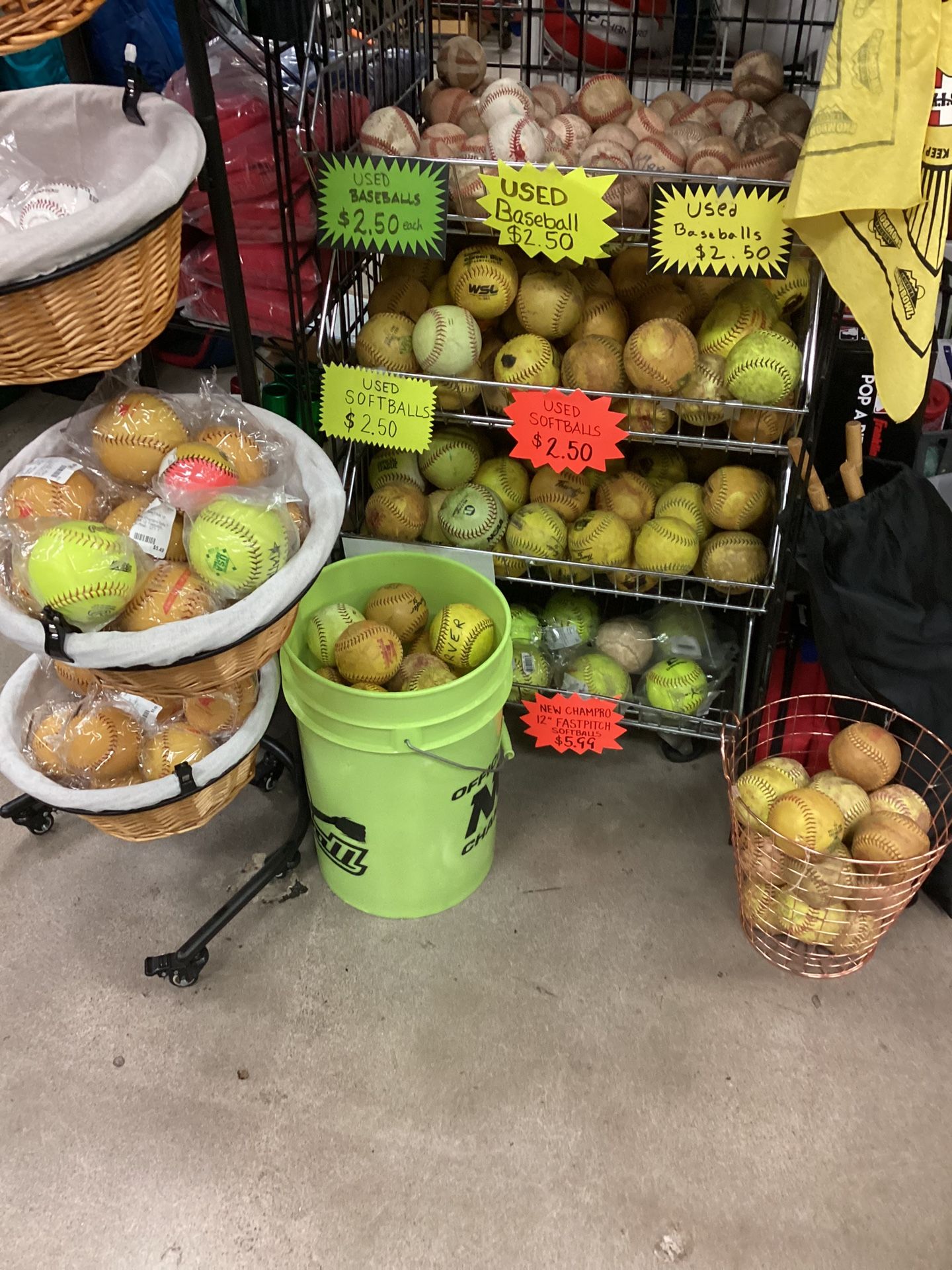 Used Softballs 12 & 11 Inch for Sale in Phoenix, AZ OfferUp