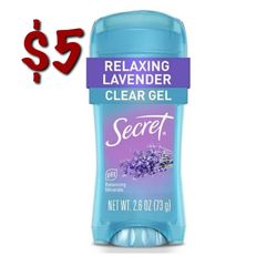 Secret Clear Gel Antiperspirant 